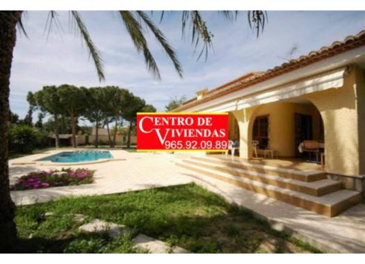 Chalet en alquiler en Alicante
