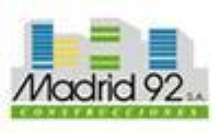 CONSTRUCCIONES MADRID 92, S.A.