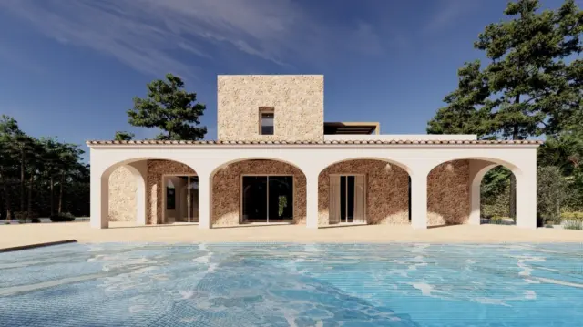 Rustic finca in Benissa Pueblo