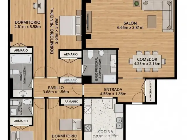 Piso en venta en Calle de Bono Guarner - Más