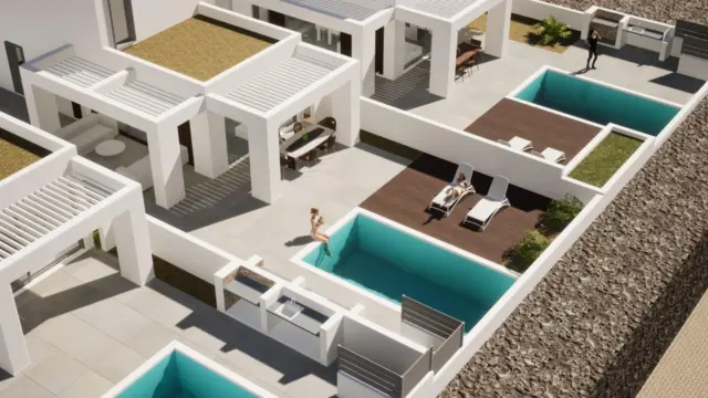 House on Panorama Tres Islas Street