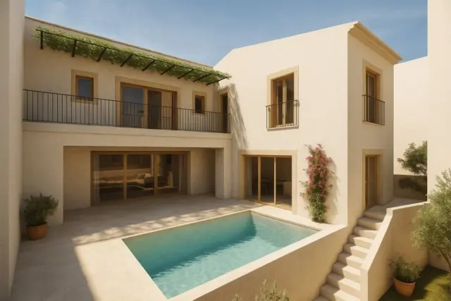 Semi-detached house in Pollença
