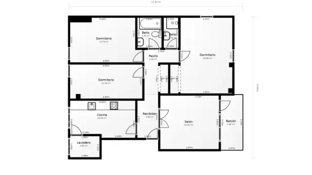 Apartment on Paseo de las Acacias photo 23
