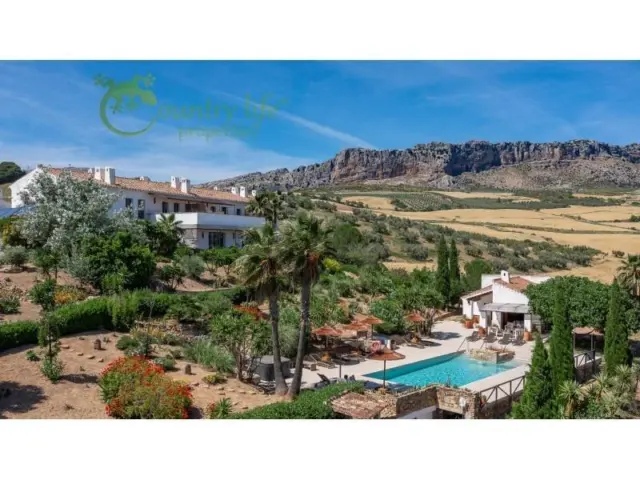 Boutique Hotel with Helipad, Tennis Court and Heated Pool in Villanueva de la Concepción photo 4