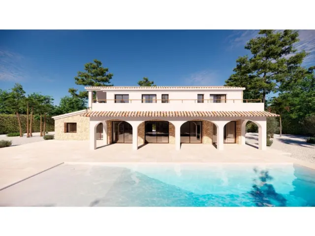 Rustic villa in Benissa Pueblo