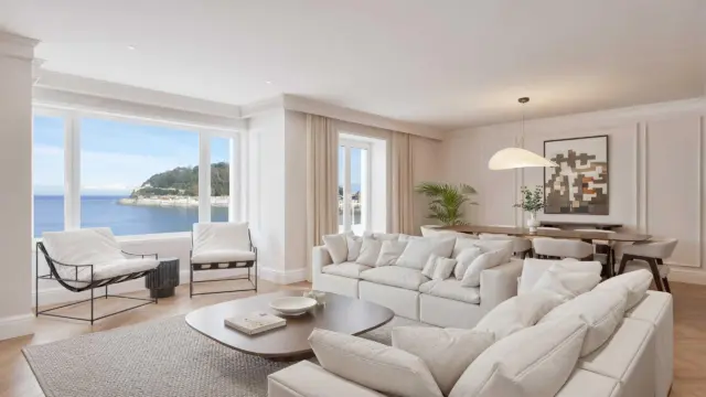 Apartment on Zubieta Street, 25M from La Concha Beach
