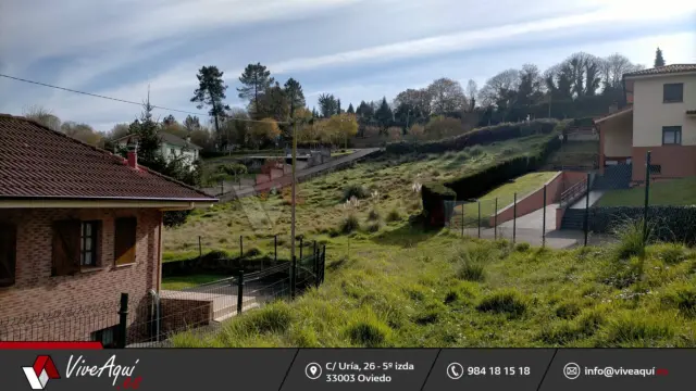 Land for sale in Parroquias de Oviedo, San Claudio-Trubia-Las Caldas (Oviedo) of 90.000 €