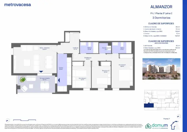 Apartment in Parcela R4.9 Palmas Altas