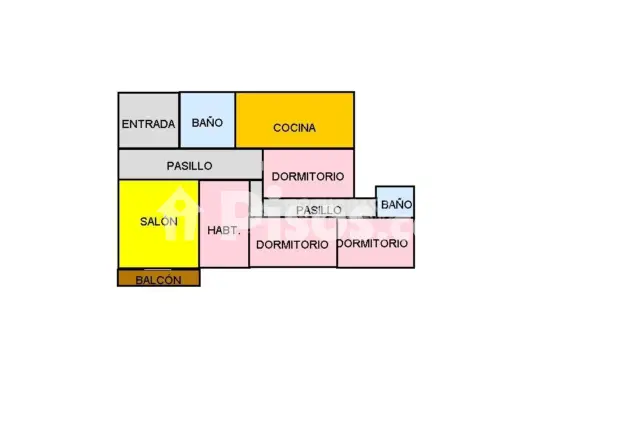 Piso en venta en Plaza de Toros-La Guija-Santa María-Ciudad Jardín-Los Rosales