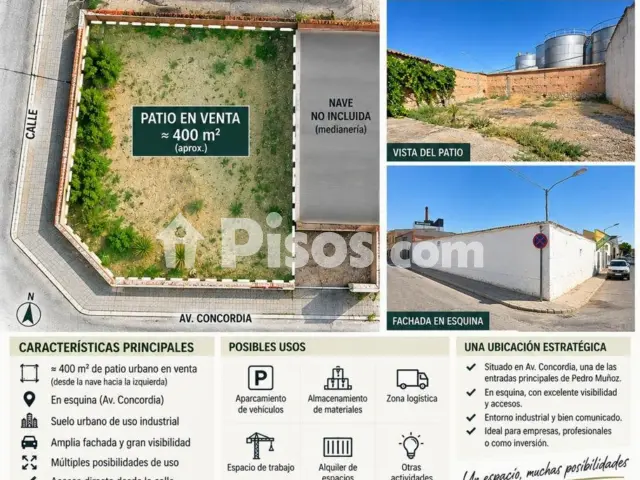 Terreno en venta en Calle del Benavente