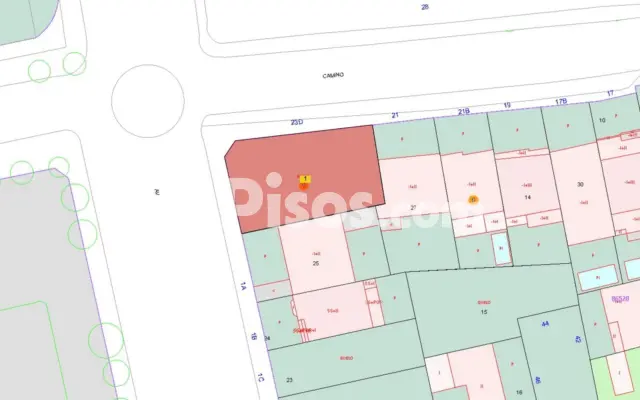Terreno en venta en Calle del Camino Viejo de Alarcos, 21