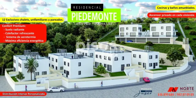 Casa pareada en venta en Calle Brazomar, 36, Cotolino (Castro Urdiales) de 610.000 €