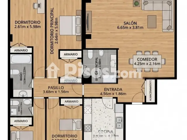 Piso en venta en Calle de Bono Guarner