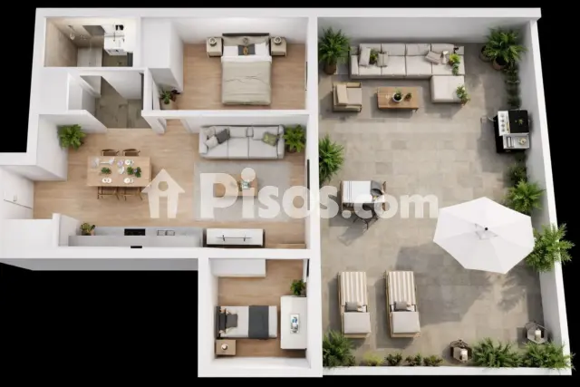 Piso en venta en La Creu Alta, La Creu Alta (Sabadell) de 296.000 €