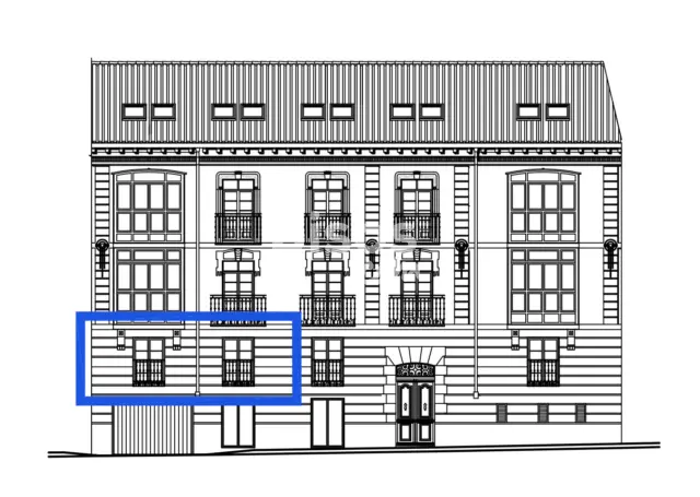Promoción Edificio Fray Luis de León 5, Calle Fray Luis de León 5. Centro (Valladolid Capital) de 391.140 €
