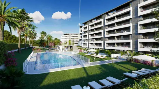 Promoción Habitat Alvareda, Avenida Manuel Fraga Iribarne s/n. Entrenúcleos (Dos Hermanas) de 220.500 €