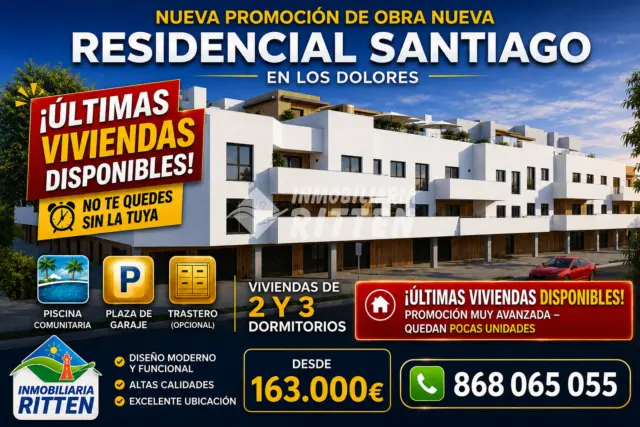 Piso en venta en Calle Pirineo, Los Dolores-Los Gabatos-Hispanoamérica (Distrito Núcleo Urbano. Cartagena) de 163.000 €