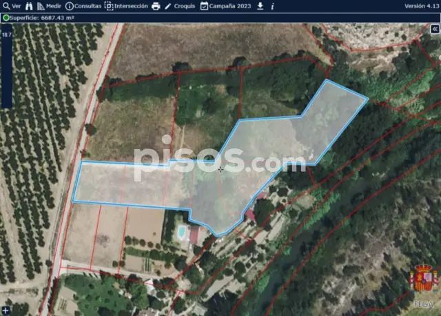 Finca rústica en venta en Camino de San Antonio, Alcañiz de 26.749 €