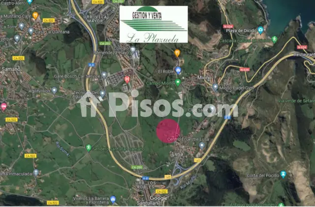 Terreno en venta en Barrio Lusa, Mioño-Santullán (Castro Urdiales) de 45.000 €