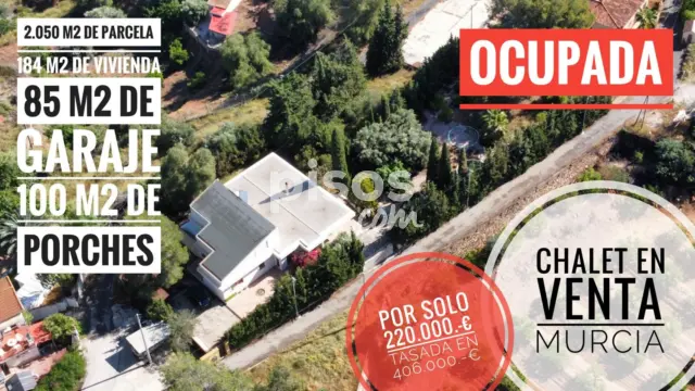 Chalet rústico en venta en Camino de los Forestales, 8, Garres y Lages (Distrito Pedanías Este. Murcia Capital) de 220.000 €