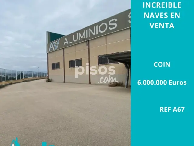 Nave comercial en venta en Carretera Coin-Cartama, Coín de 6.000.000 €