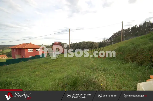 Terreno en venta en Parcela Edifcable Zona Verdicio, Manzaneda (Gozón) de 75.000 €