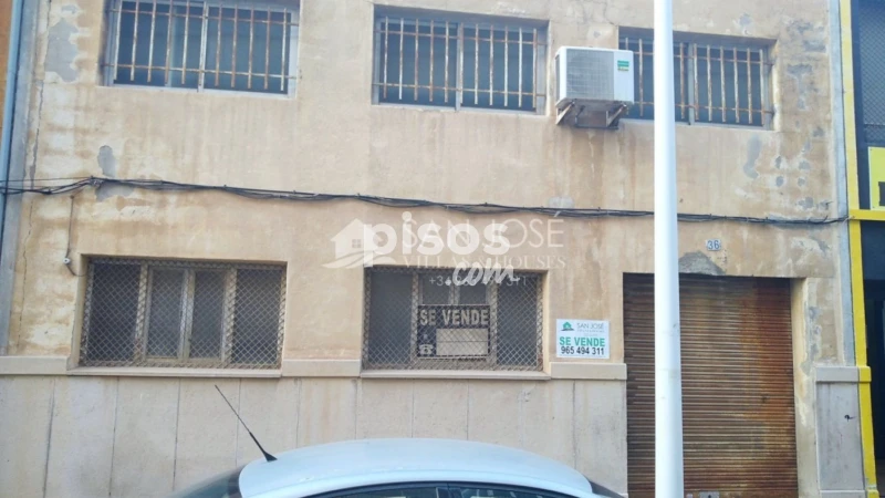 Nave industrial en venta en Elche, Sector V-El Canal (Distrito Núcleo Urbano. Elx - Elche) de 156.000 €