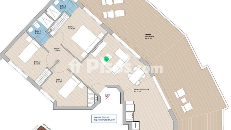 Piso – Albacete, Hospital