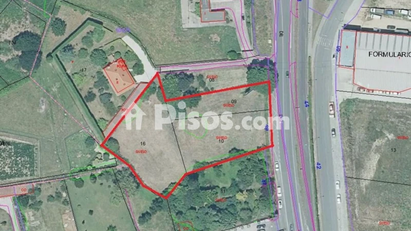 Terreno en venta en Avenida de Alvedro
