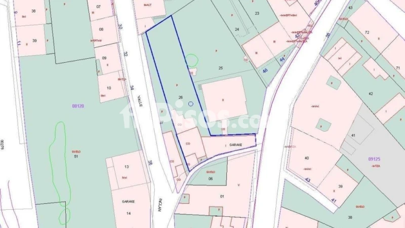 Terreno en venta en Sta Uxia de Ribeira