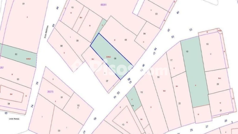 Terreno en venta en Betanzos