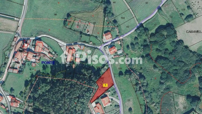 Terreno en venta en Rúa Ponte