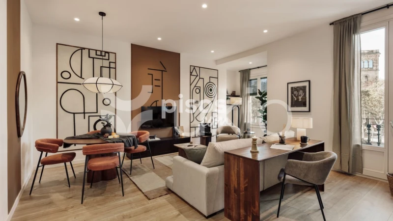 Piso en alquiler en Gran Via de les Corts Catalanes, cerca de Rambla de Catalunya