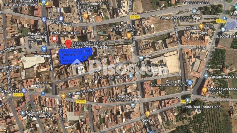 Terreno en venta en Pego
