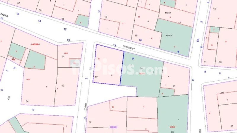 Terreno en venta en Carrer de Torre