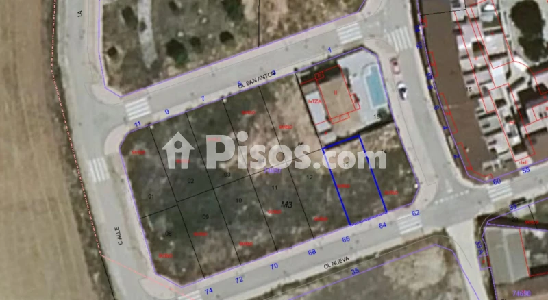 Terreno en venta en Calle Nueva