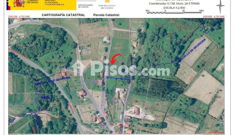 Terreno en venta en Calle Cancelo