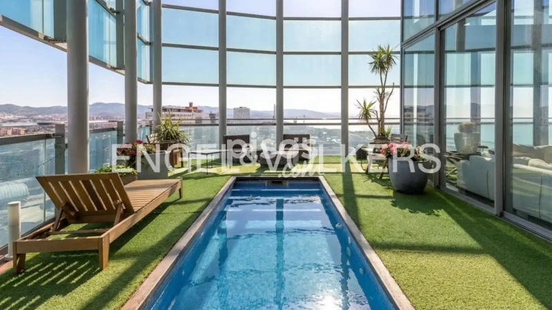 Ático en alquiler en Diagonal Mar-El Front Marítim del Poblenou