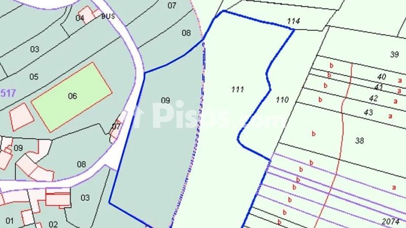 Terreno en venta en Calle Campelo, Número 54