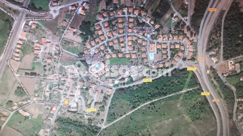 Terreno en venta en A Agrela (Biduido)