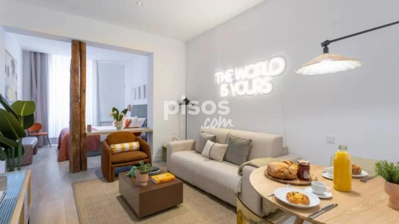 Estudio en alquiler en Embajadores-Lavapiés