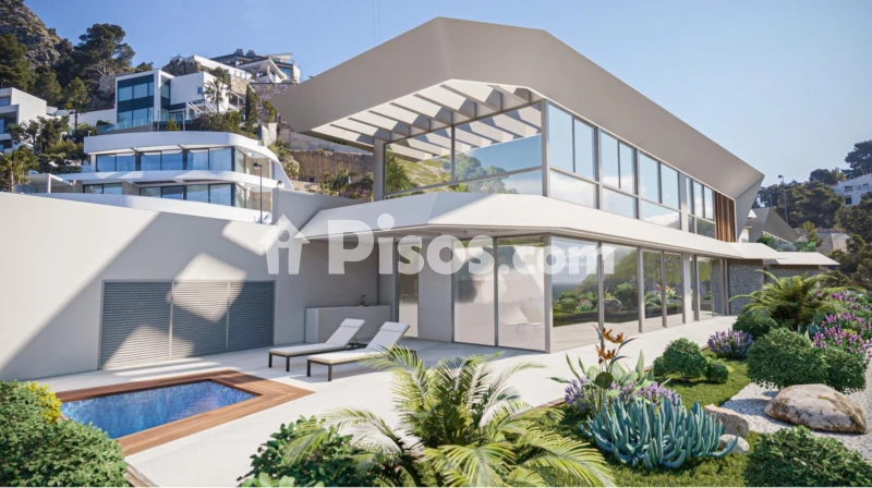 Casa – Calp, Urbanización Los Girasoles, Urbanització Morro de Toix-Mar i Vila