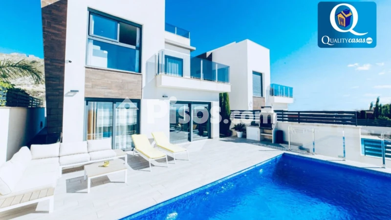 Casa – Finestrat, Urbanització Golf Badia, la Marina Baixa