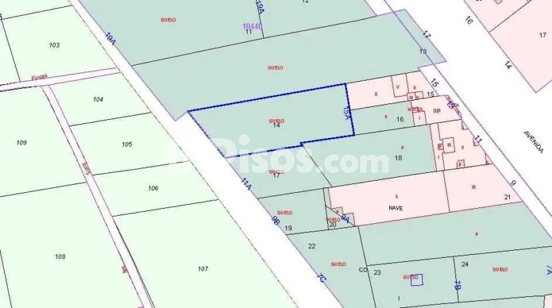 Terreno en venta en Avinguda de València