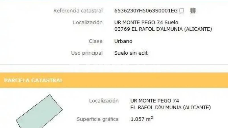 Terreno en venta en Calle Calle Picasso, 74B