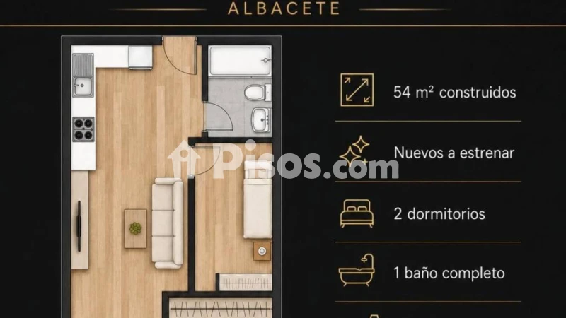Piso – Albacete, Pedro Lamata