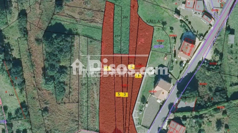 Terreno en venta en Calle Xallas