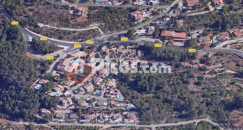 Terreno en venta en Alcalalí
