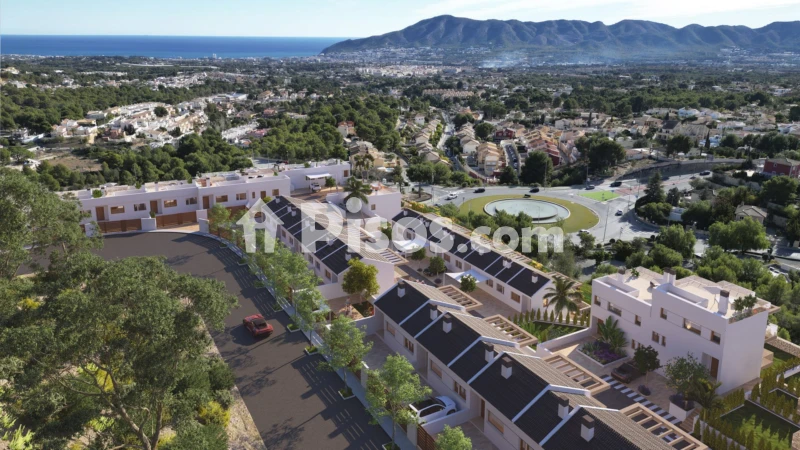 Casa – la Nucia, Urbanització Entrepins, Coloma