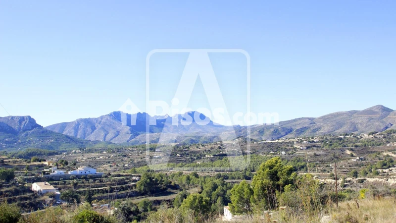 Terreno en venta en Benissa Interior